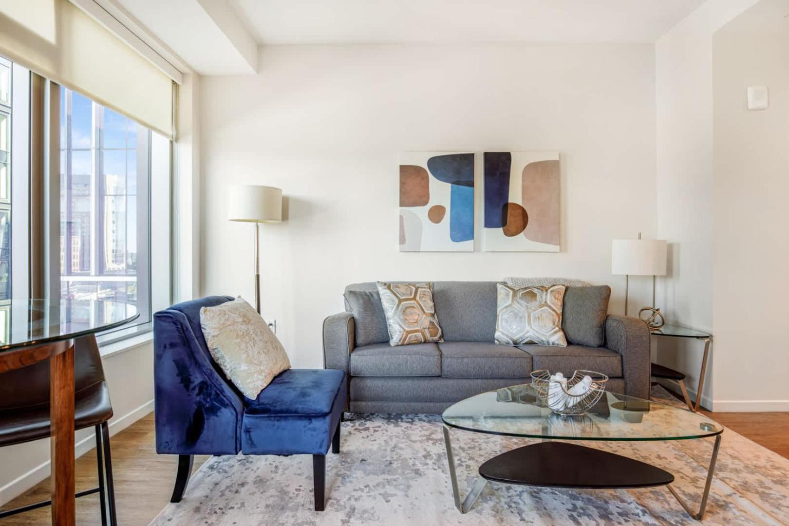 Apartment Spacious Full Kitchen In Seaport Boston